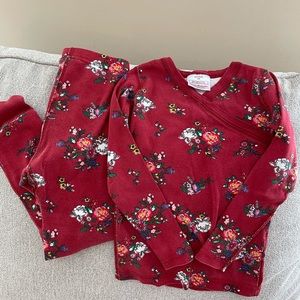 Hanna Andersson Flower pajamas